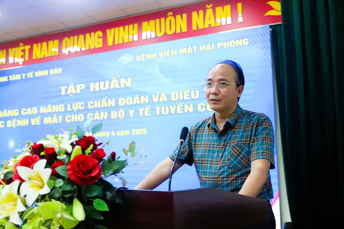 Bệnh viện Mắt Hải Phòng tập huấn nâng cao năng lực chẩn đoán và điều trị các bệnh về mắt cho cán bộ y tế tuyến cơ sở